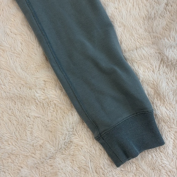 Roots kids sweat leggings size youth large in greenish grey/blue - Picture 4 of 8